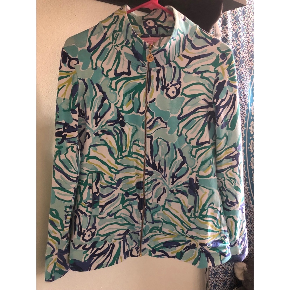 Lilly Pulitzer Leona Zip Up